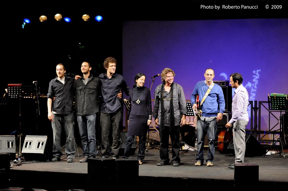 foto concerto Paolo Damiani Ensemble - Villa Celimontana Jazz Festival 17-09-2009