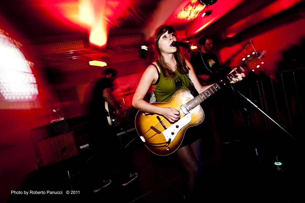 foto concerto Dum Dum Girls - Vermillion Sands - Lanificio 159 21-04-2011 roberto panucci