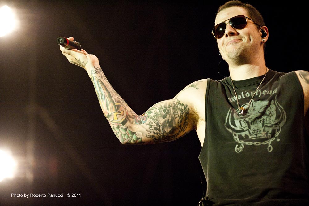 foto concerto Avanged Sevenfold - Rock in Roma 21-06-2011