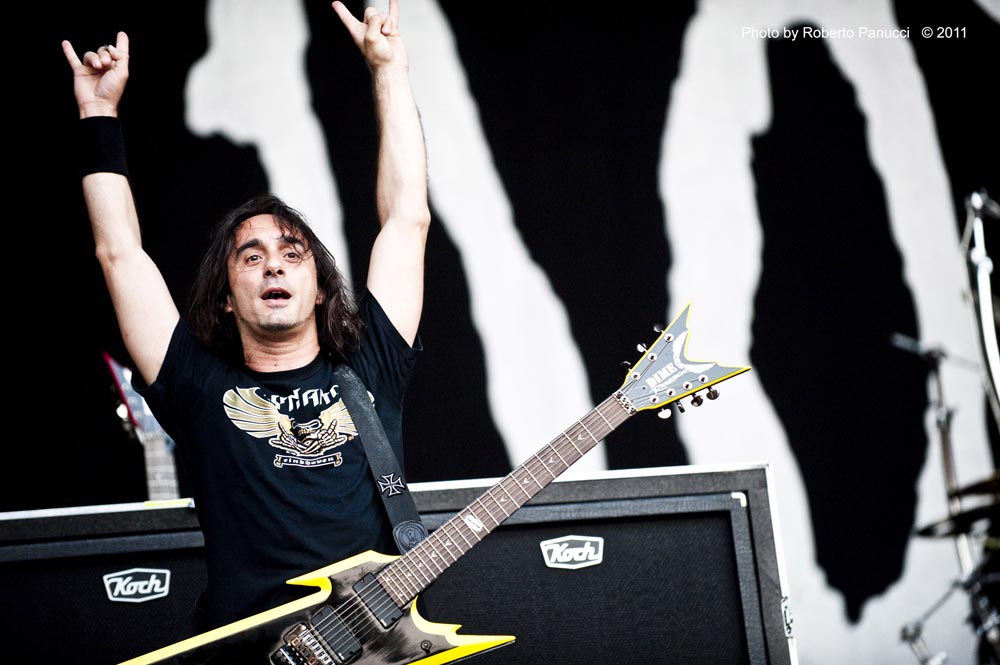foto concerto Extrema - Rock in Roma 29-06-2011