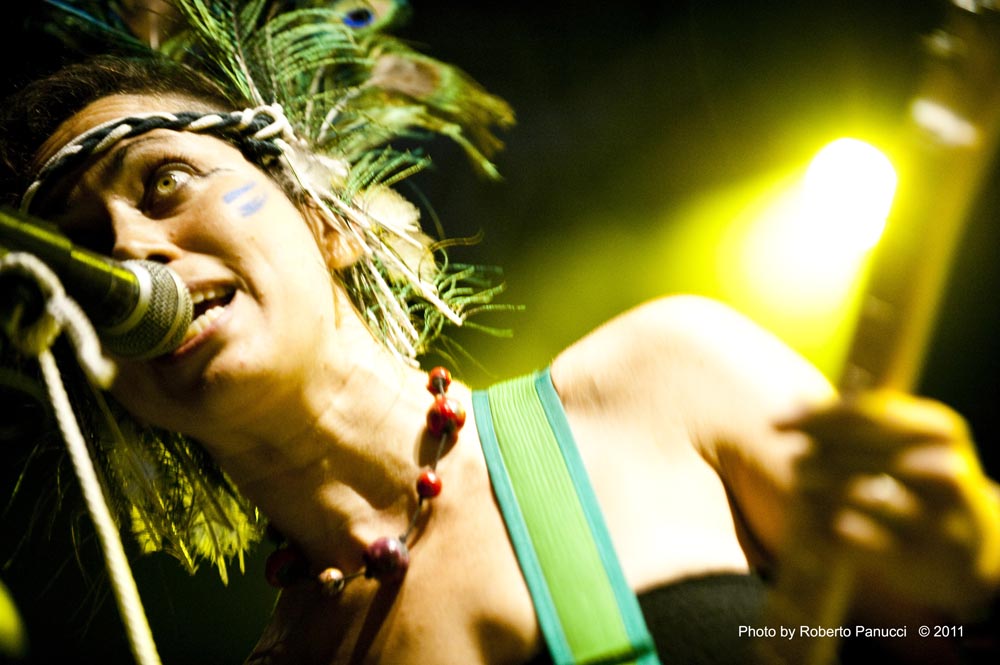foto concerto Honeybird and the Birdies - Ypsigrock Festival - Castelbuono (Palermo) 06-08-2011