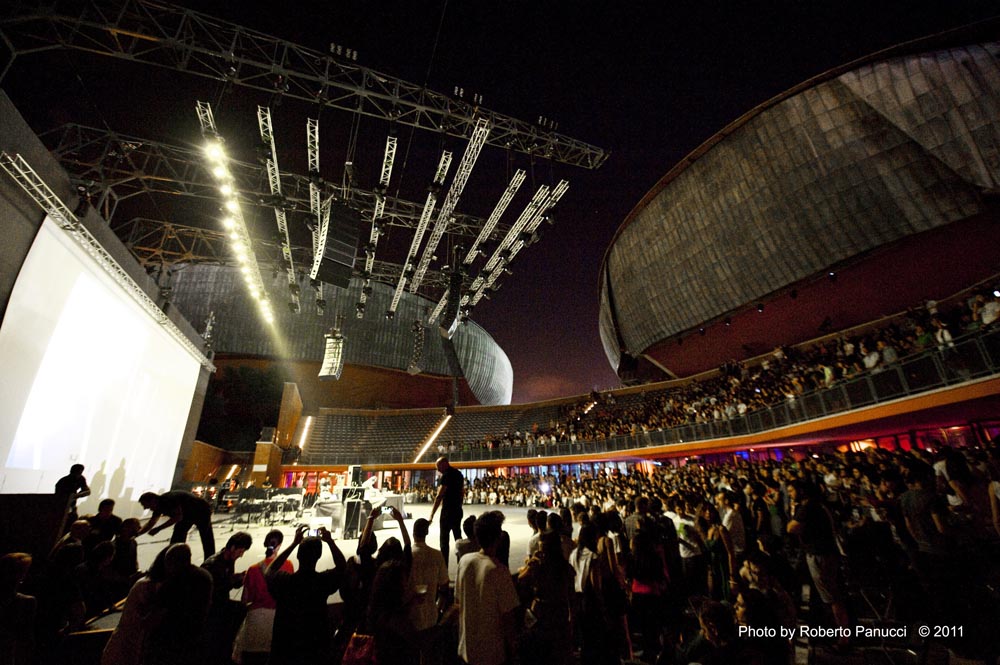 foto concerto MIT Meet in Toown - The Music - Auditorium Parco della Musica 23-07-2011