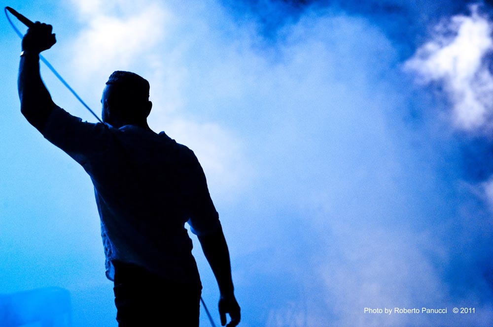 foto concerto Raiz - Sud Sound Sistem - Rock in Roma 17-07-2011