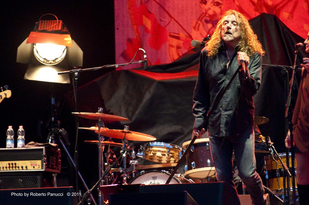 foto concerto Robert Plant - Rock in Roma 19-07-2011 led zeppelin