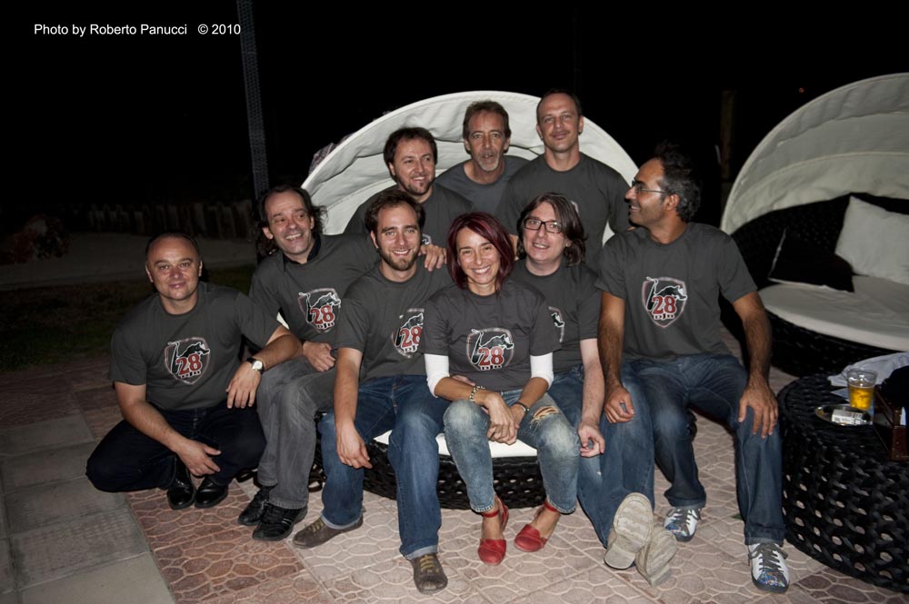 foto concerto 28 DiVino Jazz Band - Eco del Mare - Maccarese 12-09-2010