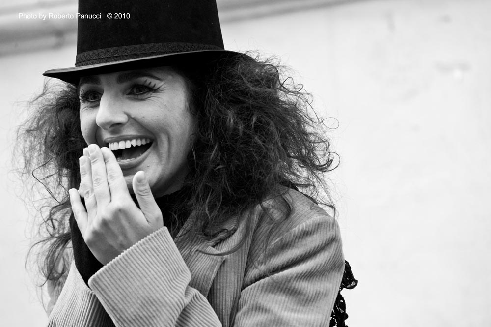 foto Laura Lala - Back Stage Videoclip S'iddu Moru 14-09-2010