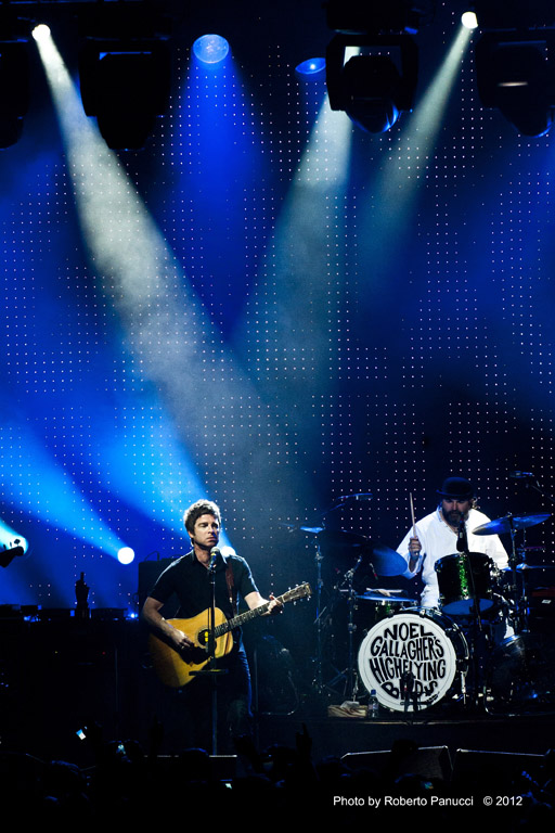 foto concerto Noel Gallagher & The High Flying Birds - Atlantico 13-03-2012 oasis