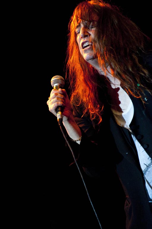 foto concerto Patti Smith - Earth Day 2011 - Galoppatoio di Villa Borghese 20-04-2011