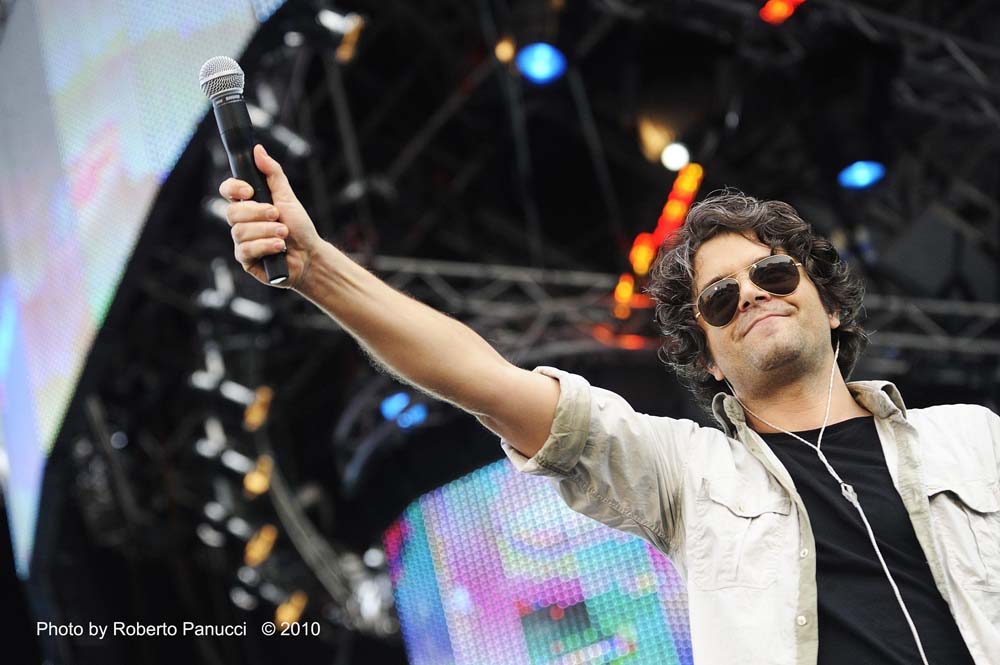 foto concerto Samuele Bersani - Primo Maggio 2010 - Piazza San Giovanni 01-05-2010
