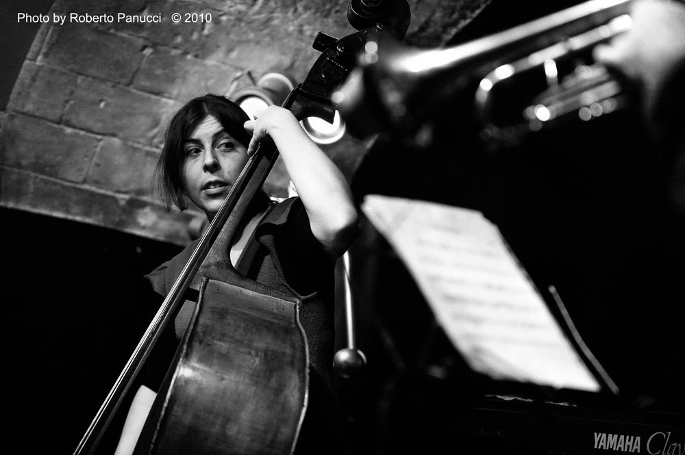 foto concerto Angelo Olivieri - Silvia Bolognesi - 28 DiVino Jazz Club 14-01-2010