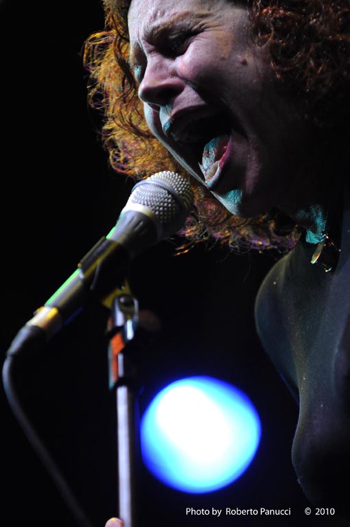 foto concerto Sarah Jane Morris - Villa Celimontana Winter 31-12-2009