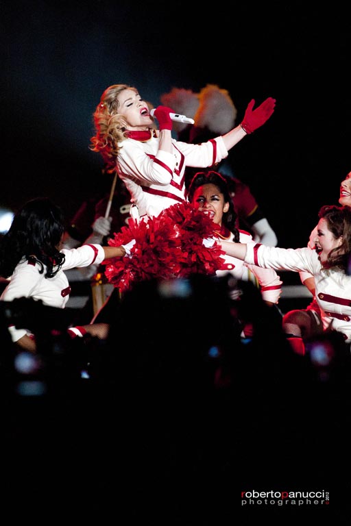 foto concerto Madonna - MDNA - Stadio Olimpico Roma 12-06-2012