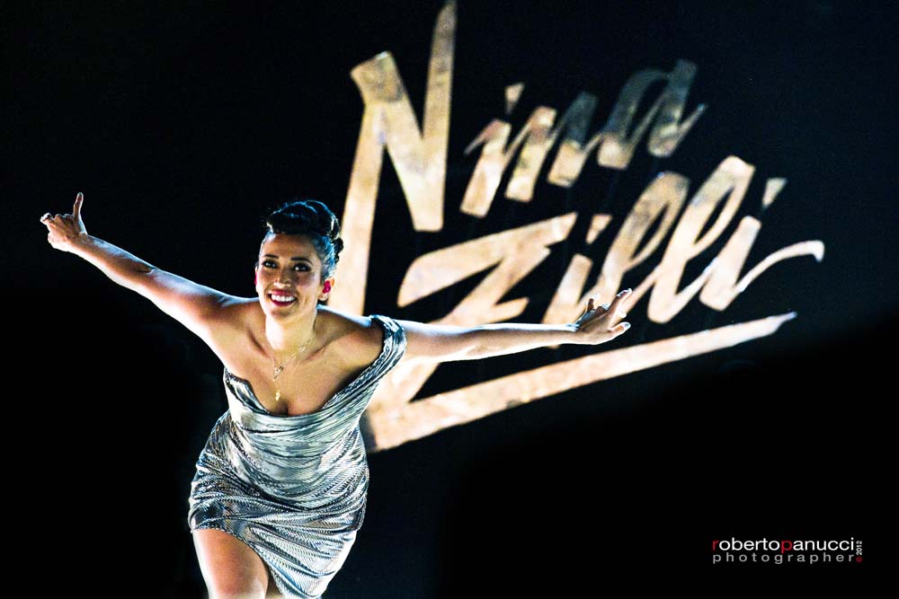 foto concerto Nina Zilli - Rock in Roma 16-07-2012