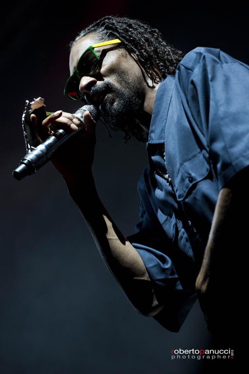 foto concerto Snoop Dogg - Rock in Roma 03-07-2012