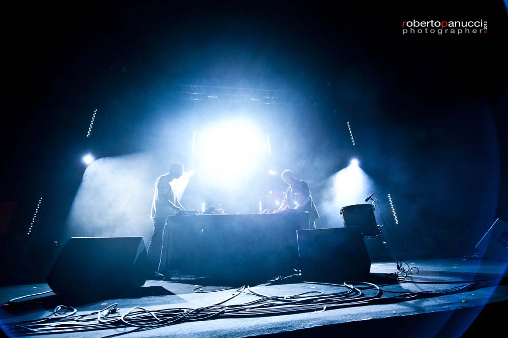 foto concerto Fuck Buttons - Ypsigrock Festival Castelbuono 11-08-2012