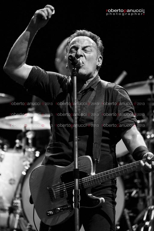 foto concerto Bruce Springsteen - Piazza del Plebiscito - Napoli - 23-05-2013