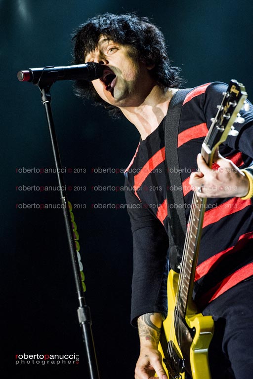 foto concerto Green Day - Rock in Roma 05-06-2013