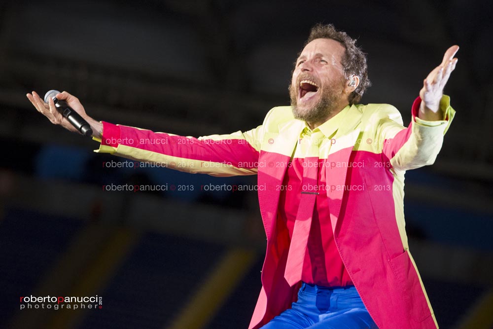 foto concerto Jovanotti - Lorenzo Cherubini - Stadio Olimpico 28-06-2013