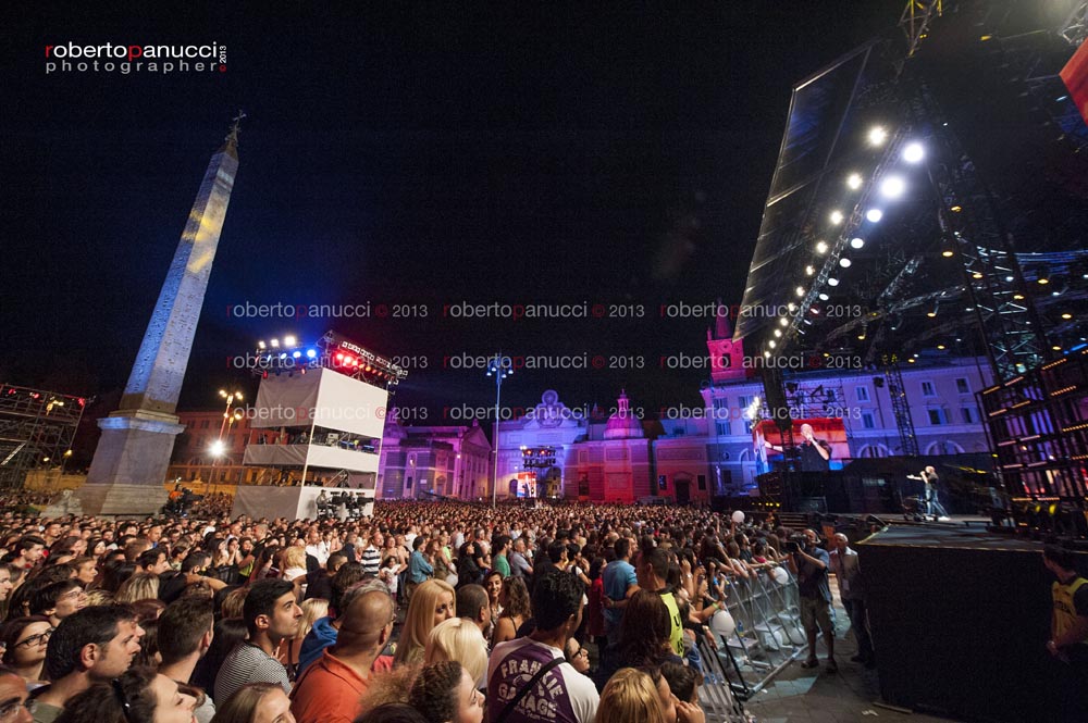 foto concerto Music Summer Festival - Terza Serata - Piazza del Popolo 29-06-2013 Alessia Marcuzzi, Biagio Antonacci, Emma Marrone, Greta, Guè Pequeno, Music Summer Festival, Naughty Boy, Nek, Neslì, Simone Annicchiarico, Stadio, The Wanted Alessandro Casillo, Alessia Marcuzzi, Alex Britti, Antonio Maggio, Bianca Atzei, Clementino, Coez, Emma Marrone, Eros Ramazzotti, Fedez, Gabry Ponte, Gianna Nannini, Guè Pequeno, Max Pezzali, Moreno, Music Summer Festival, Nicole Scherzinger, Ola, Pino Daniele, Raphael Gualazzi, Renzo Rubino, Simone Annicchiarico, Zucchero Alberto Farina, Alessia Marcuzzi, Andrea Nardinocchi, Annalisa Scarrone, Antonio Maggio, Arianna, Clementino, Cristiano De Andrè, Emis Killa, Enrico Ruggeri, Francesco Renga, Francesco Sarcina, Greta, Imany, Le Vibrazioni, Marco Carta, Moreno, Music Summer Festival, Neffa, Renzo Rubino, Simone Annicchiarico