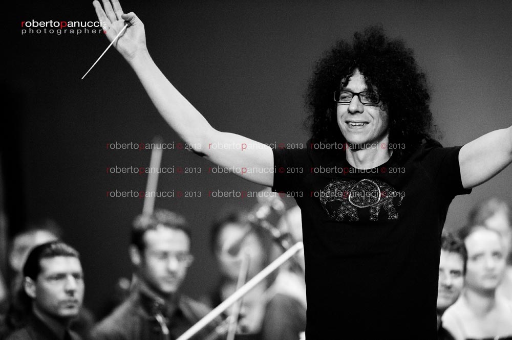 foto concerto Giovanni Allevi - Auditorium Parco della Musica 30-07-2013