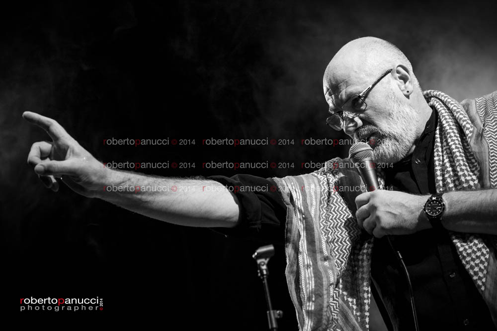 foto concerto Fish - Marillion - Smaila's Club - Aprilia 05-06-2014