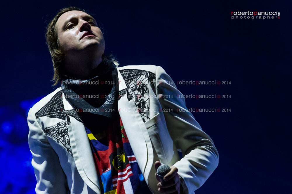foto concerto Arcade Fire - Rock in Roma 23-06-2014