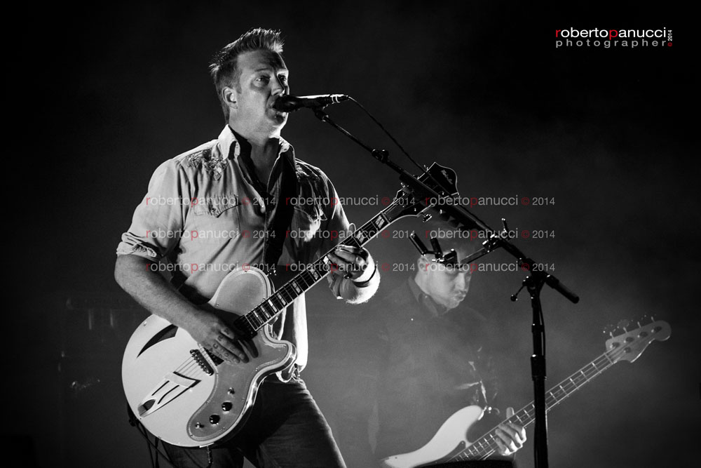 foto concerto Queens of Stone Age - Rock in Roma 03-06-2014