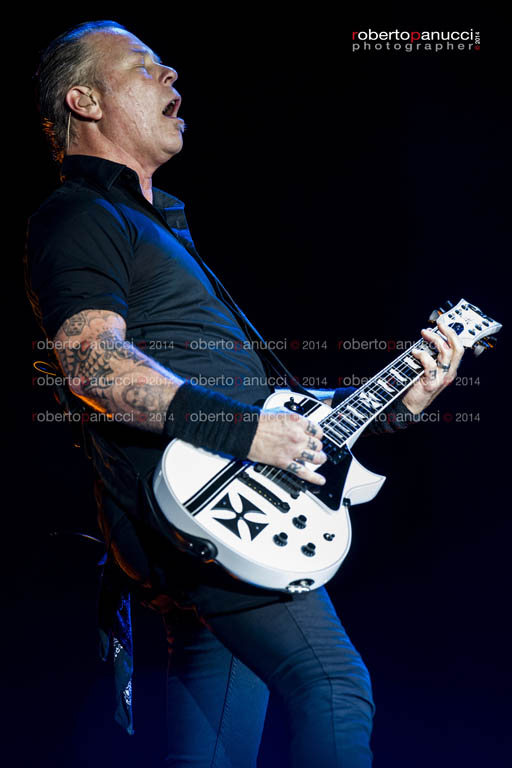 foto concerto Metallica - Rock in Roma 01-07-2014