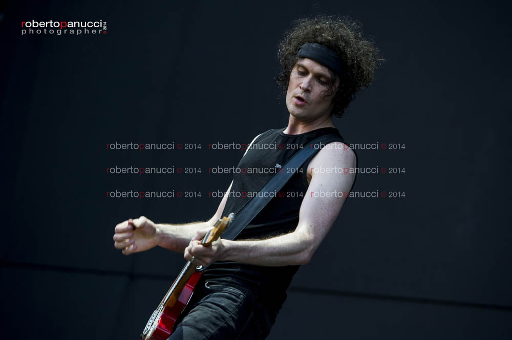 foto concerto The Fratellis - Hard Rock Live - Piazza del Popolo 12-07-2014