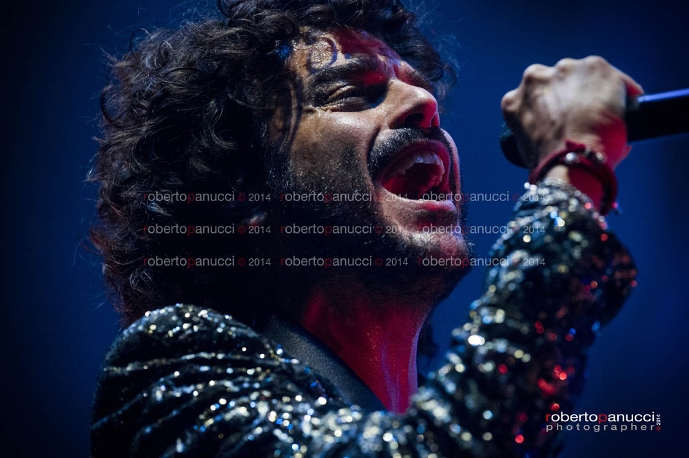 foto concerto Francesco Renga - Auditorium Parco della Musica 30-10-2014