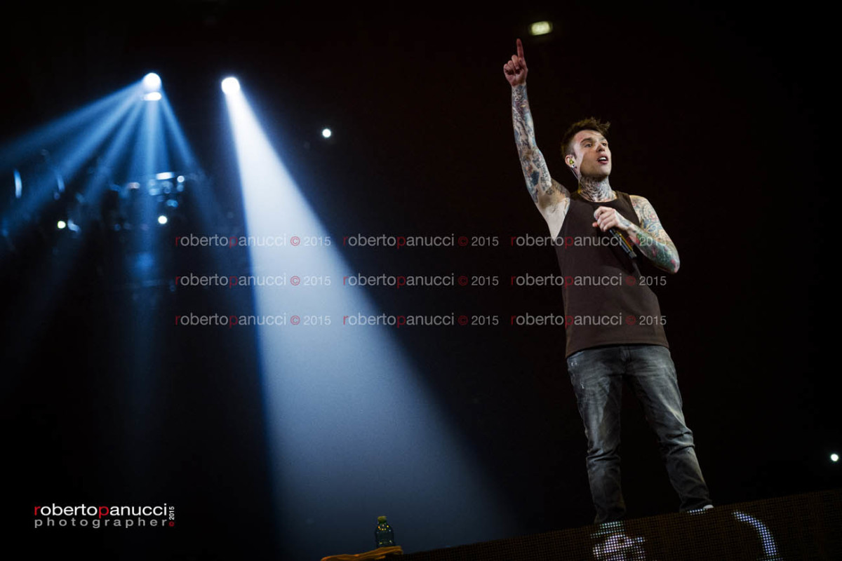 foto concerto Fedez feat Noemi - Palalottomatica 27-03-2015