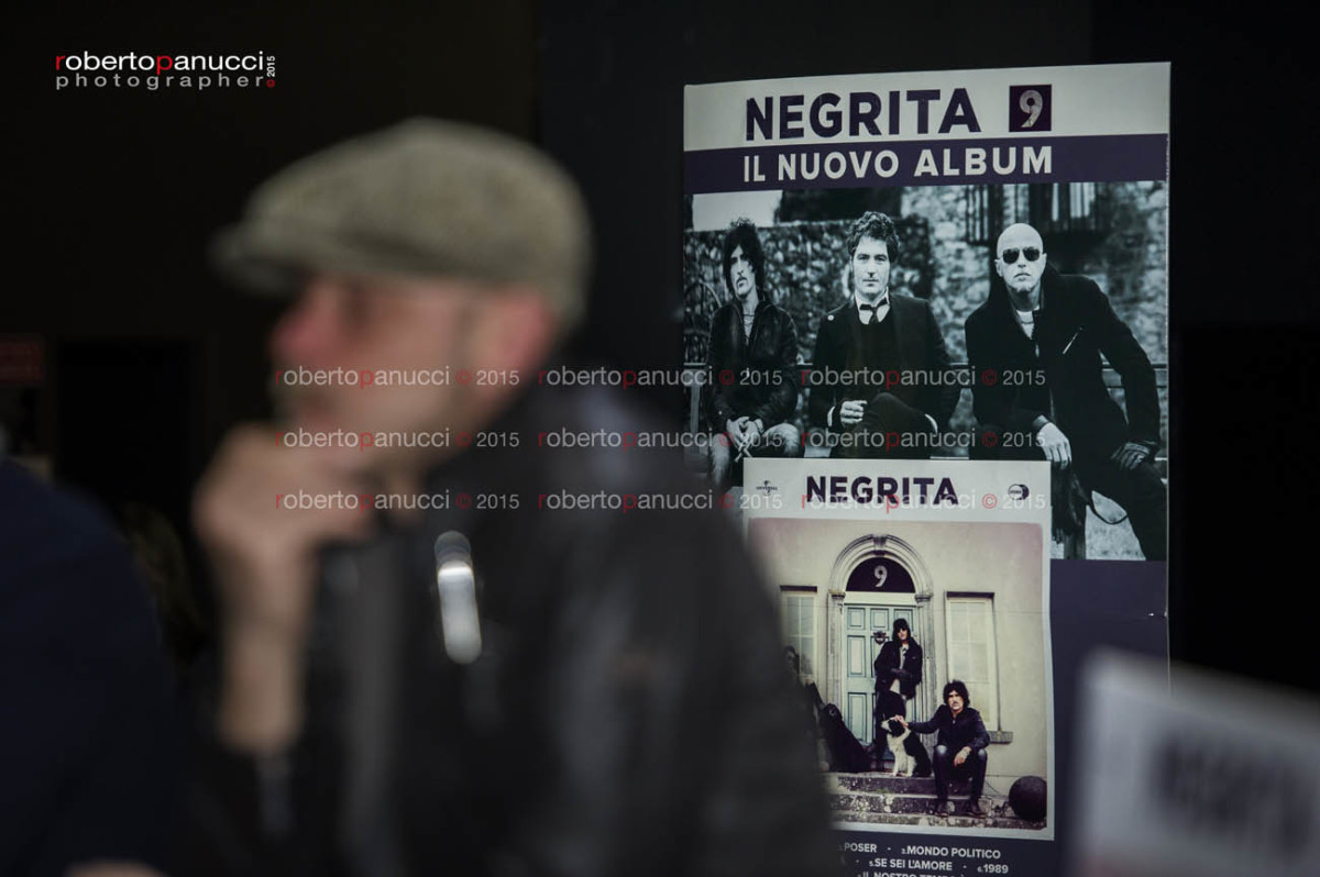 foto presentazione cd 9 Negrita - Fabrique Milano 20-03-2015 concerto