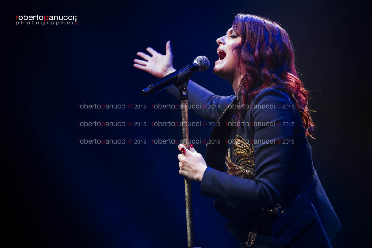 foto concerto Annalisa Scarrone - Auditorium Parco della Musica 03-04-2015