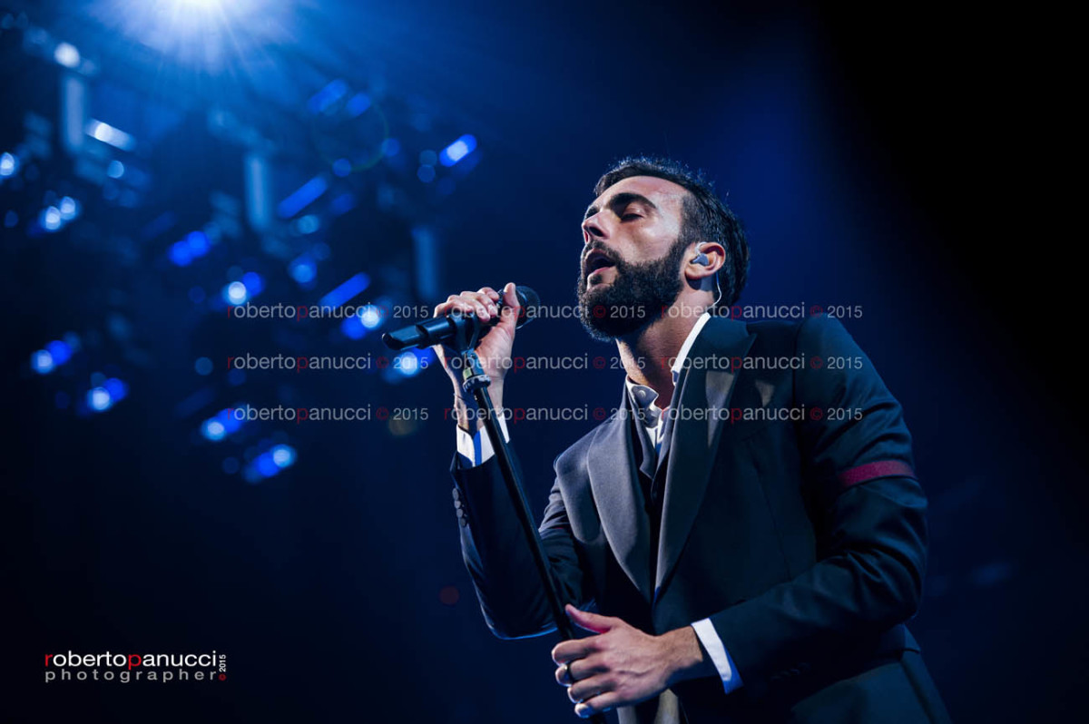 foto concerto Marco Mengoni - Palalottomatica 14-05-2015