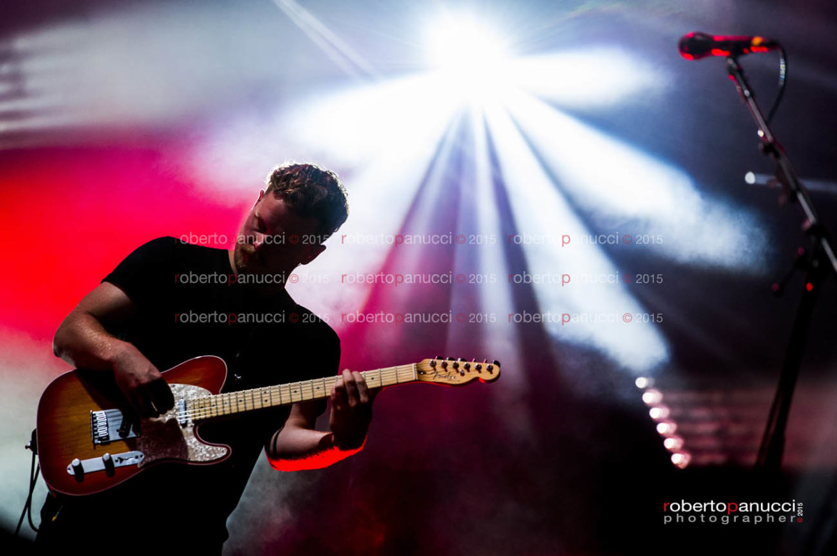 foto concerto Alt J - Postepay Rock in Roma 14-06-2015
