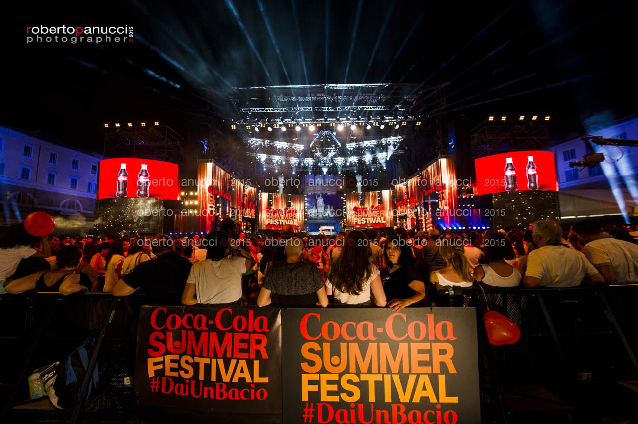 foto concerto Coca Cola Summer Festival 28-06-2015 Antonello Venditti, Bianca Atzei, Briga, Coca Cola Festival, Dolcenera, Elisa, Fabrizio Moro, Fedez, Francesca Michielin, Francesco de Gregori, Guè Pequeno, Il Cile, J Ax, Jack Savoretti, Lorenzo Fragola, Madcon, Marracash, Neslì, Raige, The Kolors Alessia Marcuzzi, Alex Britti, Alvaro Soler, Antonello Venditti, Bianca Atzei, Coca Cola Festival, Dear Jack, Dolcenera, Emma Marrone, Fedez, Francesca Michielin, Francesco Renga, Francesco Sarcina, Il Cile, Irene Grandi, J Ax, Levante, Lorenzo Fragola, Malika Ayane, Mario Biondi, Nek, The Kolors