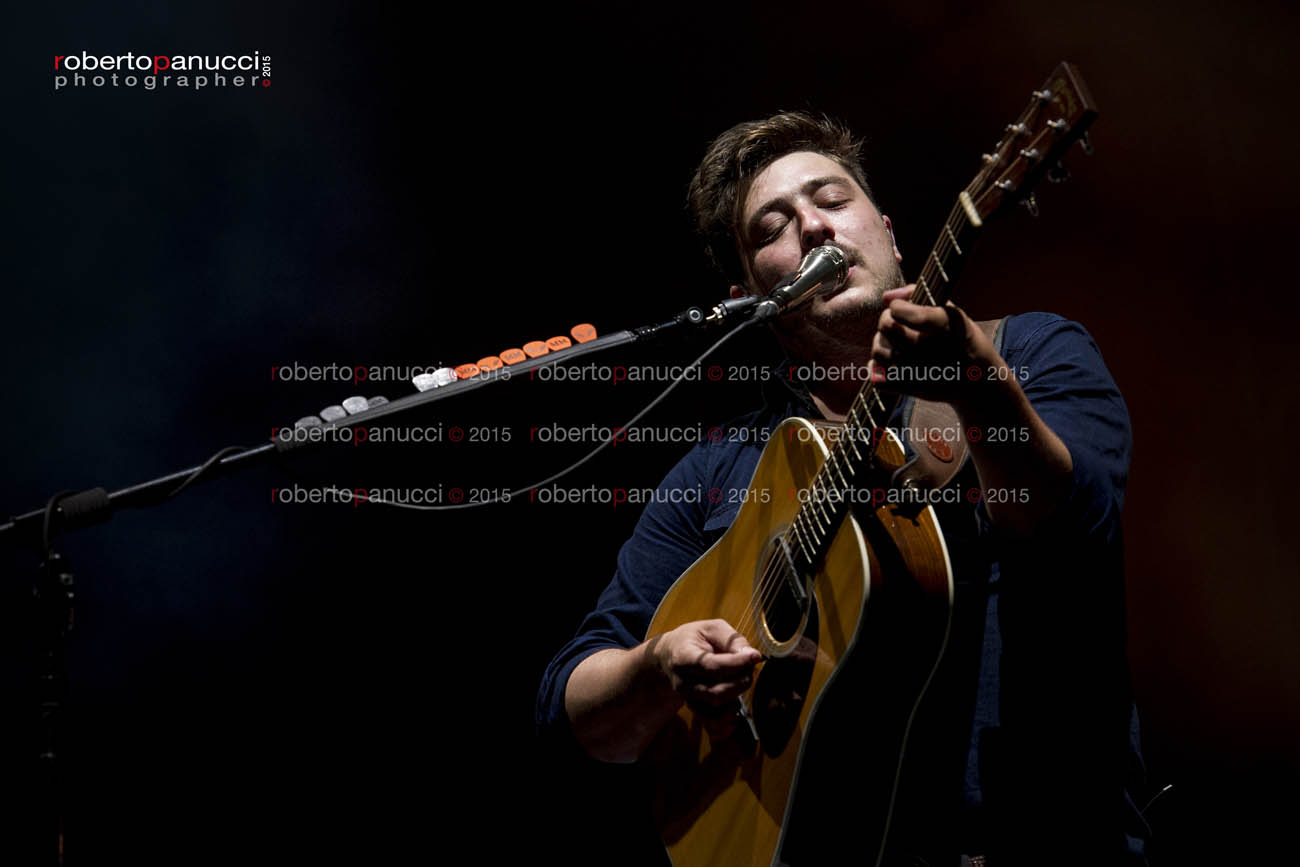 foto concerto Mumford and Sons - Postepay Rock in Roma 30-06-2015