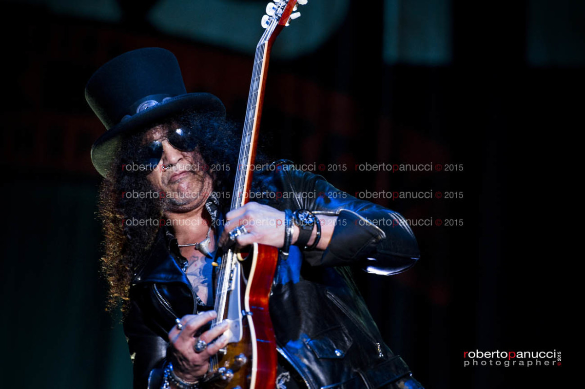 foto concerto Slash - Myles Kennedy and the Conspirators - Postepay Rock in Roma 23-06-2015