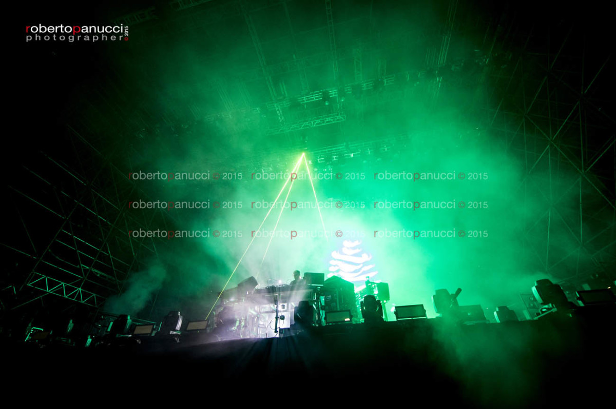 foto concerto The Chemical Brothers - Postepay Rock in Roma 02-07-2015