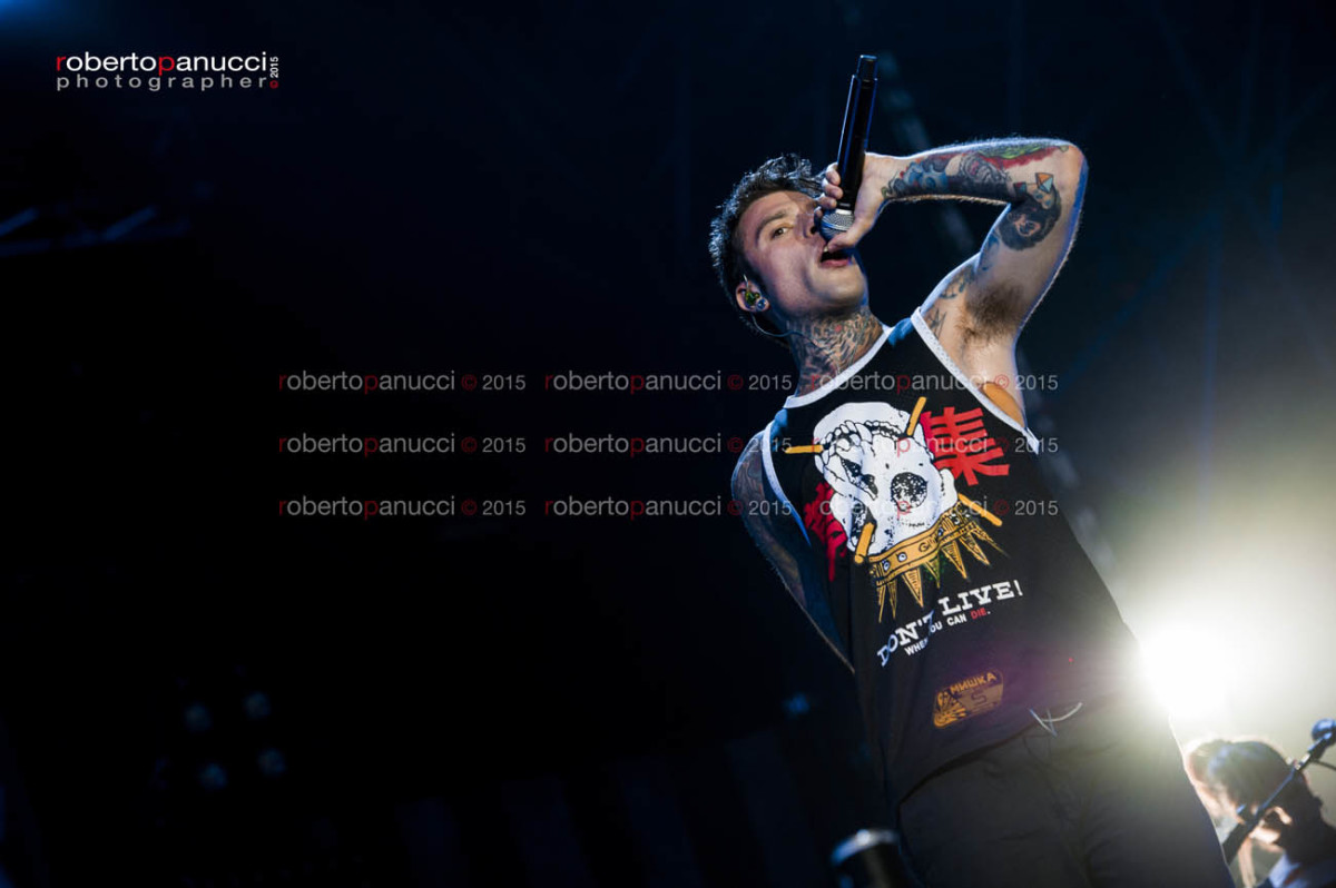 foto concerto Fedez - Postepay Rock in Roma 04-07-2015