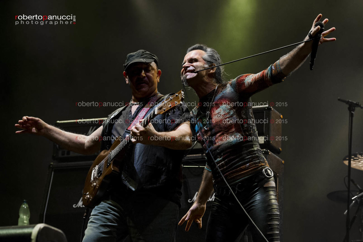 foto concerto Litfiba - Postepay Rock in Roma 24-07-2015 piero pelù