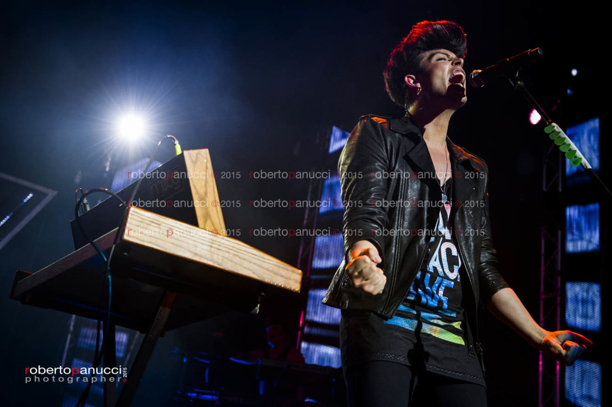 foto concerto The Kolors - Auditorium Parco della Musica 10-07-2015