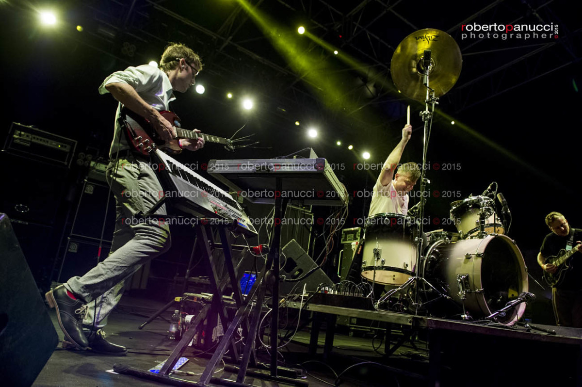 foto concerto Battles - Ypsigrock Festival - Castelbuono 07-08-2015