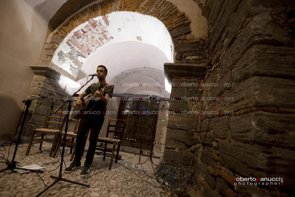 foto concerto Colapesce - Ypsigrock Festival - Castelbuono 09-08-2015