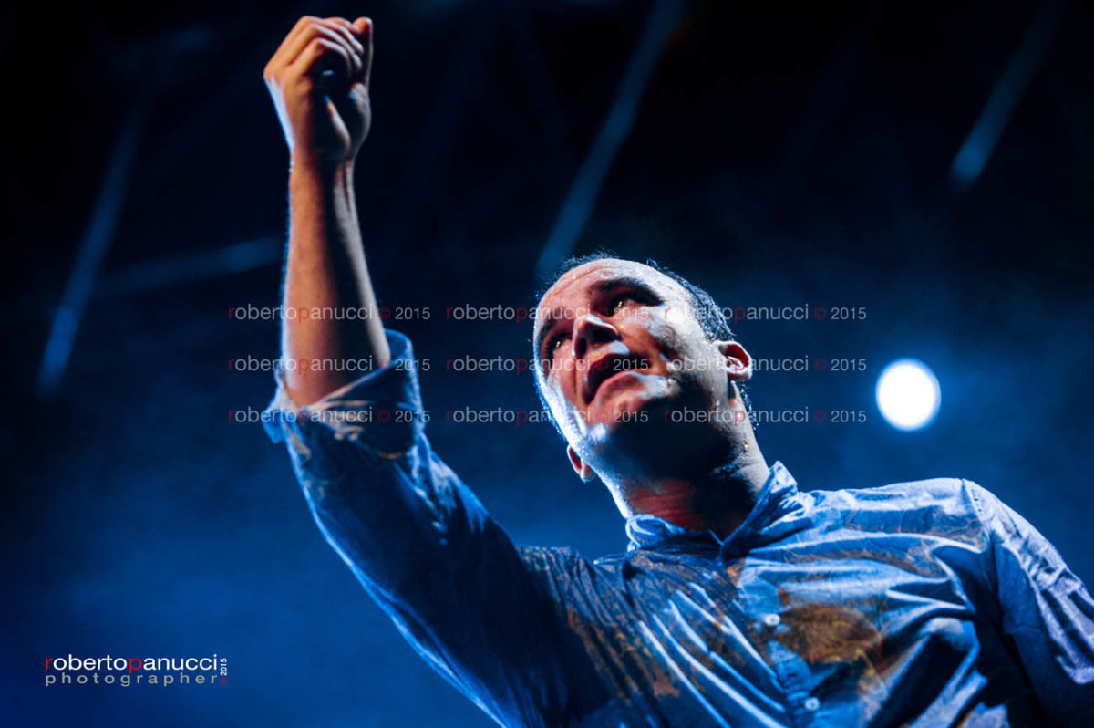 foto concerto Future Islands - Ypsigrock Festival - Castelbuono 09-08-2015