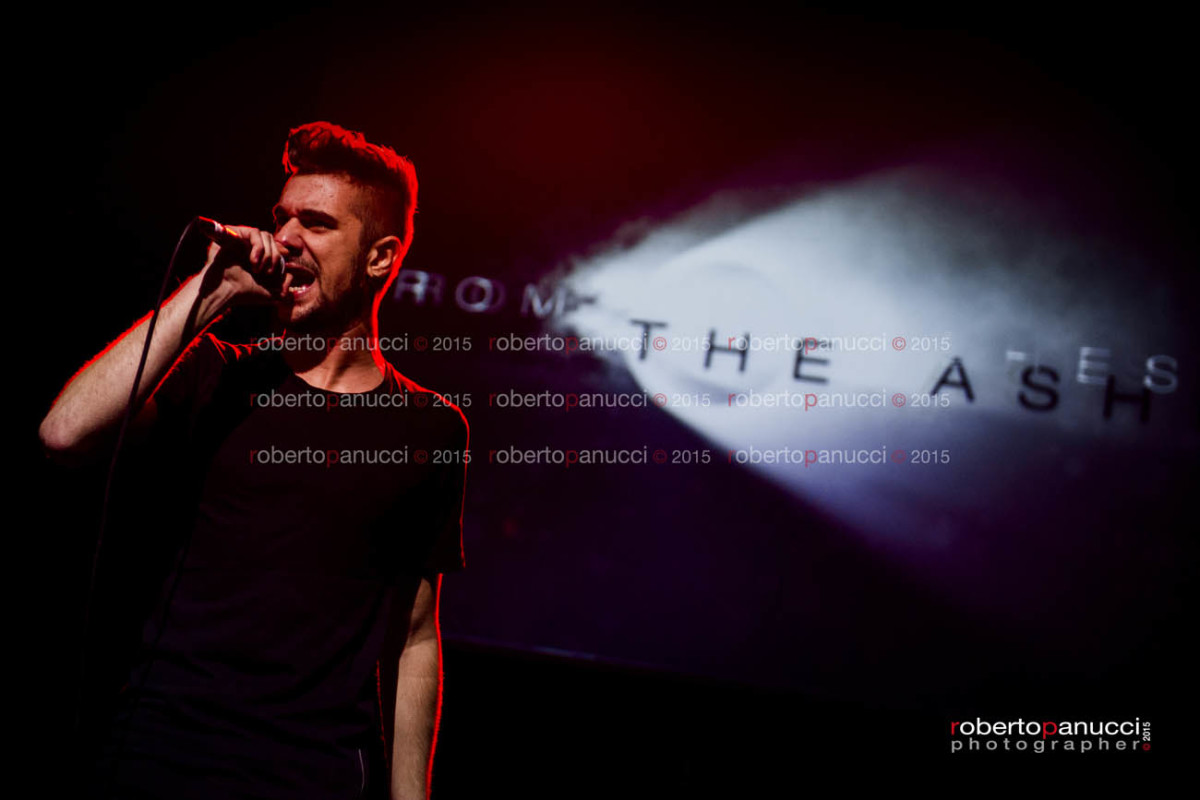 foto concerto From the Ashes - Auditorium Parco della Musica 13-09-2015