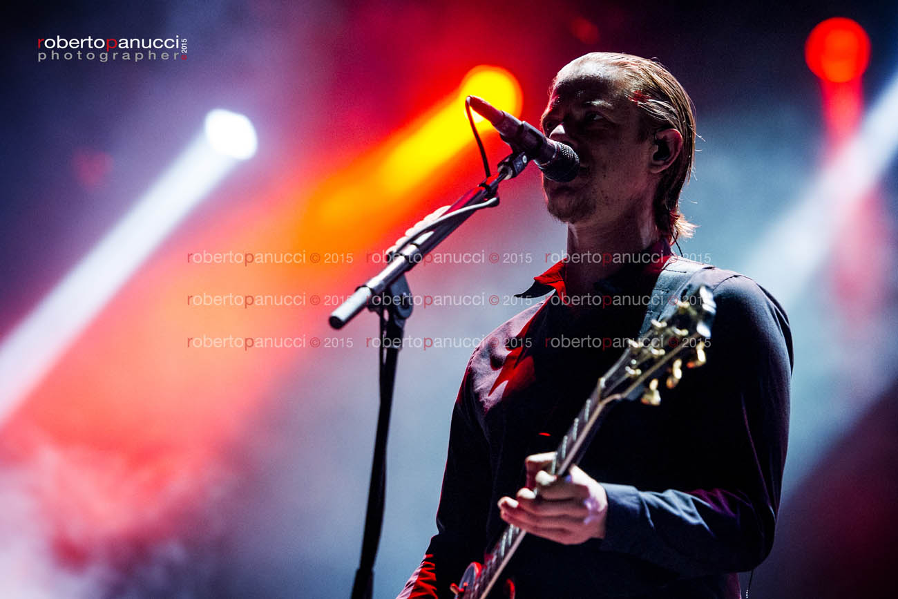 foto concerto Interpol - Postepay Rock in Roma 02-09-2015