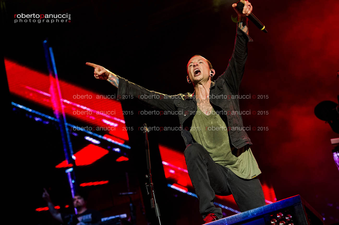 foto concerto Linkin Park - Postepay Rock in Roma 06-09-2015
