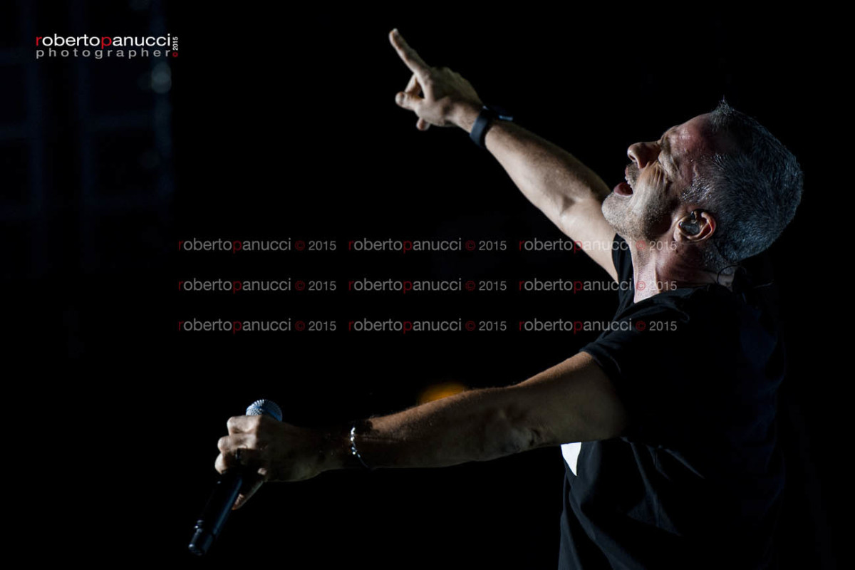 foto concerto Eros Ramazzotti - Palalottomatica 16-10-2015