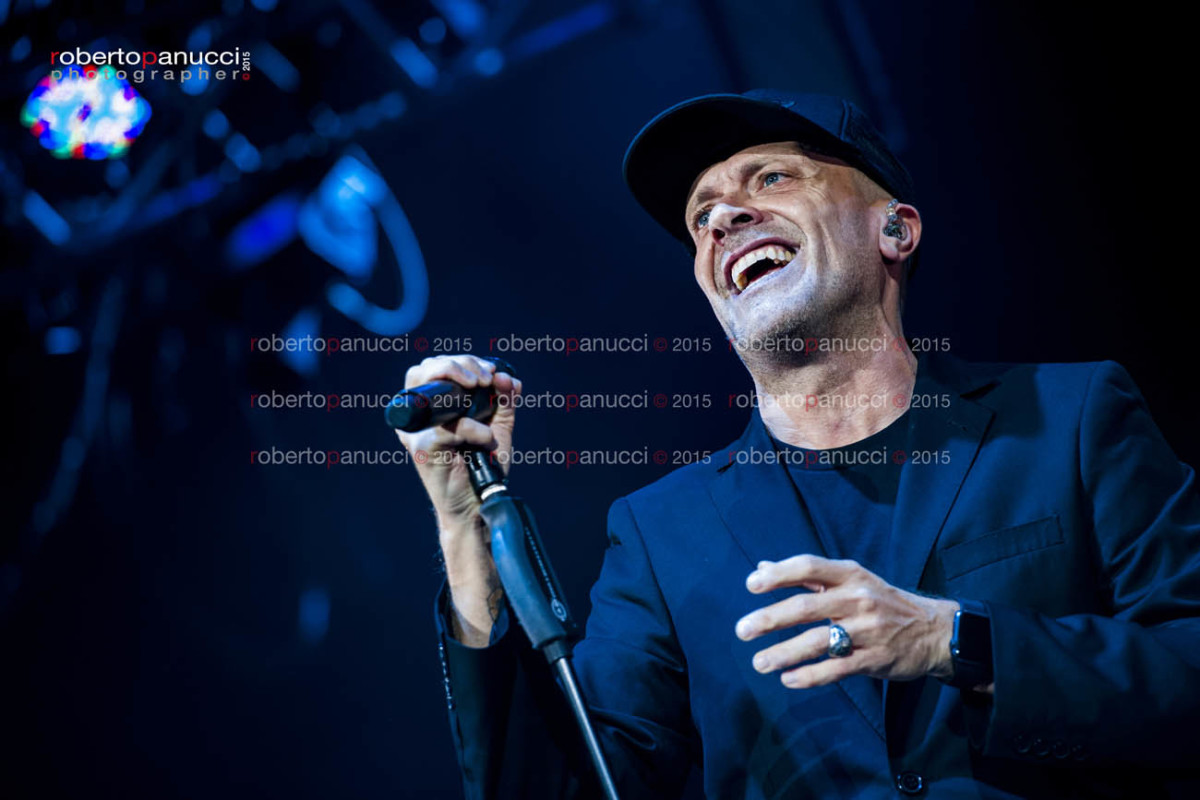foto concerto Max Pezzali - Palalottomatica 08-10-2015 roberto panucci 883